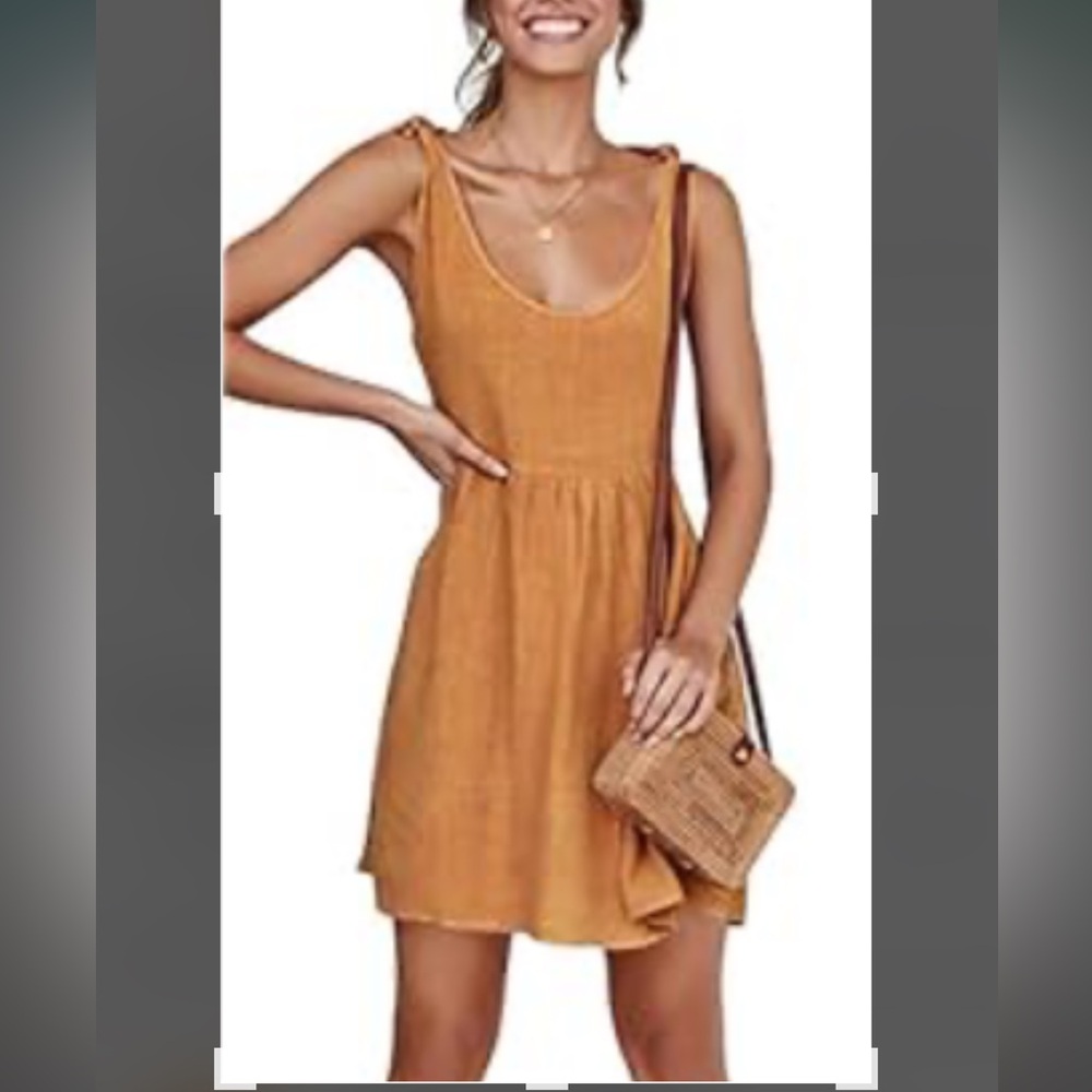 Summer linen dress
